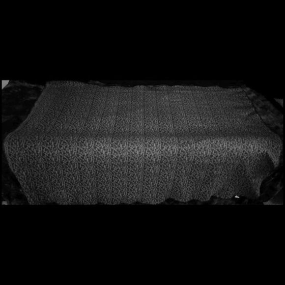 Reversible Leopard print blanket throw on the larger side - Picture 2 of 3